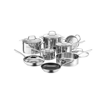 Professional Series Stainless 13-Pc. Cookware Set