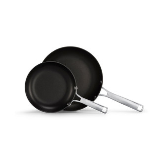 Classic Hard-Anodized Nonstick 8" and 10" Frying Pans Set