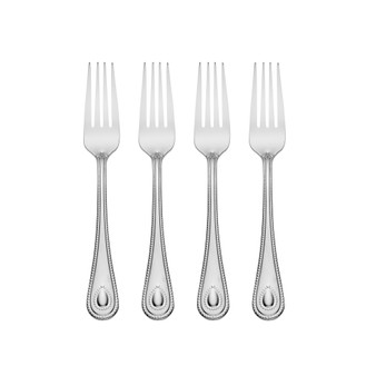 French Perle Salad Forks, Set of 4
