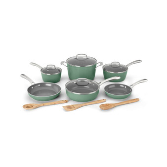 GreenChef Ceramica XT Aluminum Nonstick 13 Piece Cookware Set