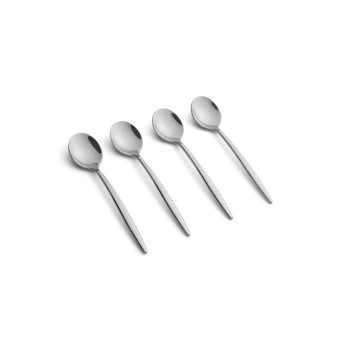 Gaze Mirror Demi Spoon Set, 4 Piece