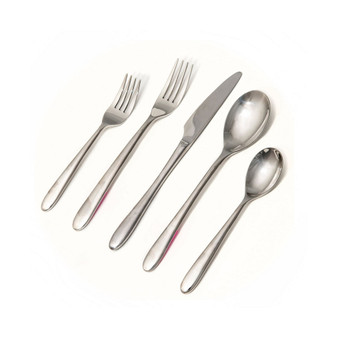 Solitude 20 PC- Flatware Set, Service for 4