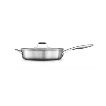 Premier Stainless Steel 5-Qt. Sauté Pan & Lid