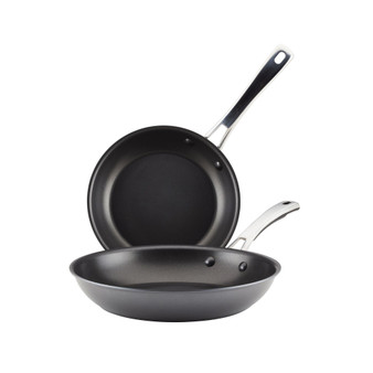 Cook + Create Hard Anodized Nonstick Frying Pan Set, 2 Piece