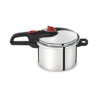 Secure Aluminum 6-Qt. Stovetop Pressure Cooker