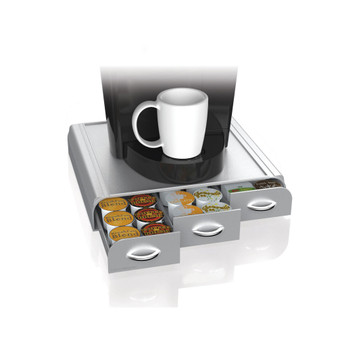 36 Capacity K-Cup, Dolce Gusto, CBTL, Verismo, Single Serve Coffee Pod Holder Drawer