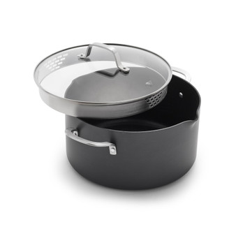 Classic Hard-Anodized Nonstick Cookware 7 Quart Dutch Oven with Lid