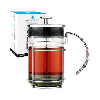 Madrid Premium French Press Coffee Maker, Tea Press, 34 fl oz Capacity