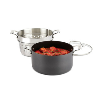 All Clad Essentials Nonstick 7 Qt. Covered Multi-Pot with Insert