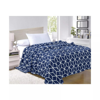 Luxury Cube Plush Fleece Blanket, Twin/Twin XL