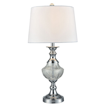 Frosted Murray Lead Crystal Table Lamp
