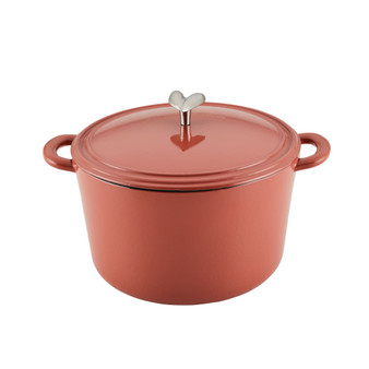 Enamelled Cast Iron 6 Quart Dutch Oven with Lid