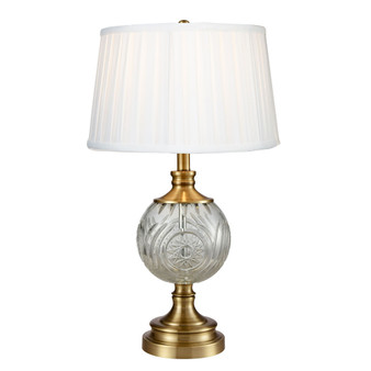 Mitre Lead Crystal Table Lamp