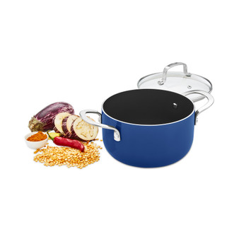 Aluminum Nonstick 2.5-Qt. Covered Saucepot