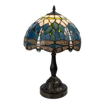 Jordan Dragonfly Table Lamp with USB Port