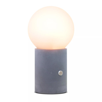 Kai LED Cement Modern Table, Desk and Nightstand Lamp
