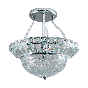 Crystal Hill Semi Flushmount