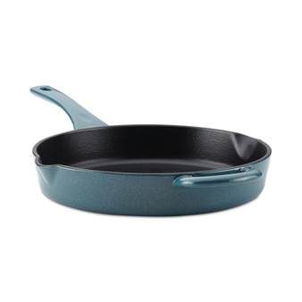 10" Cast Iron Enamel Skillet