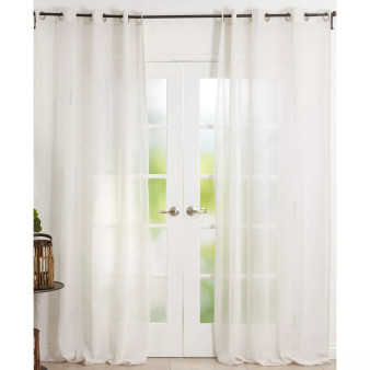 Linen Window Sheer, 108" x 52"