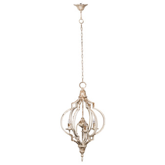 Donalt Crowned 3-Light Iron Chandelier