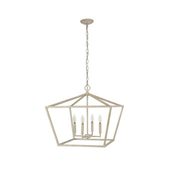 Gatsby 4-Light Adjustable Rustic Glam LED Pendant