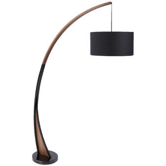 Noah Walnut Floor Lamp
