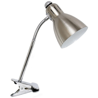 Simple Designs Adjustable Clip Light Desk Lamp