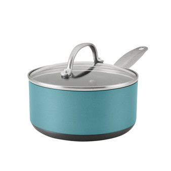 Achieve Hard Anodized Nonstick 2 Quart Sauce Pan with Lid