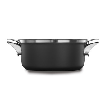 Premier Space Saving Hard-Anodized Nonstick 5 Quart Dutch Oven with Lid