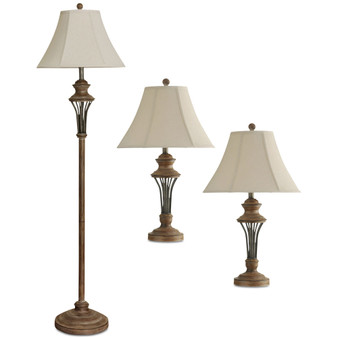 Set of 3 Moraga Lamp Set