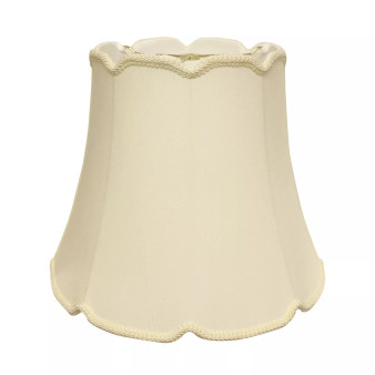 Cloth&Wire Slant Empire Cyliner "V" Notch Softback Lampshade with Washer Fitter