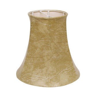 Cloth&Wire Slant Faux Animal Hide Chandelier Lampshade with Flame Clip