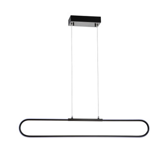 Ned 39" Dimmable Adjustable Integrated LED Metal Linear Pendant