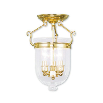 Jefferson 3-Light 14" Ceiling Mount