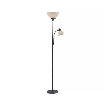 Susan Floor Lamp with White Cone Shade