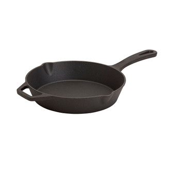 Cast Iron 10" Open Fry Pan with Assist Handle