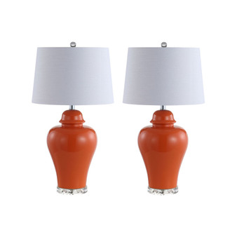 Winnie Ceramic Urn LED Table Lamp - Set of 2
