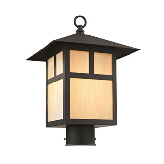 Montclair Mission 1-Light 15" Outdoor Post Lantern