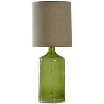 Seeded Glass Table Lamp