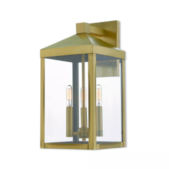 Nyack 3-Light 17.5" Outdoor Wall Lantern