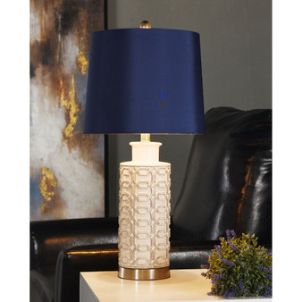 Ceramic Metal Table Lamp