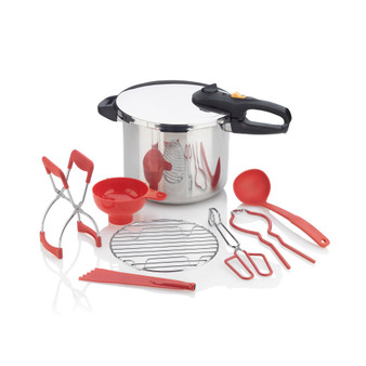 Duo 18/8 Stainless Steel 8 Piece Pressure Canning Set