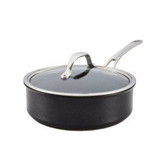 X Hybrid Nonstick Saute Pan with Lid, 3.5-Quart