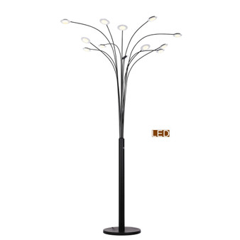 Quan Money Tree 84" Arch Floor Lamp, Touch Dimmer