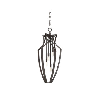 Windsung 4-Light Pendant in English Bronze