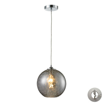 Watersphere 1 Light Pendant in Polished Chrome