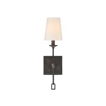 Lorainne 1-Light Wall Sconce in Oxidized Black