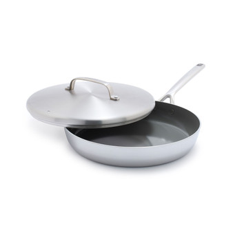 GP5 Stainless Steel Healthy Ceramic Nonstick Covered 12" Fry pan
