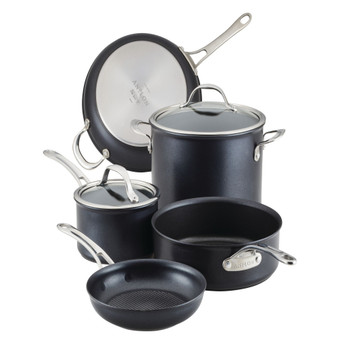 Hybrid 7-Piece Nonstick Cookware Induction Pots and Pans Set