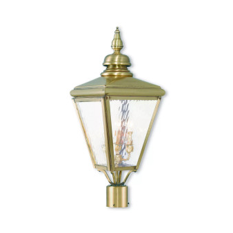 Cambridge 3-Light Outdoor Post Top Lantern